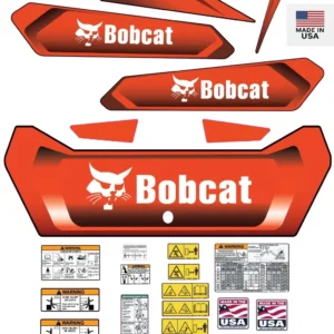 Aftermarket Bobcat E32 Decal Kit Mini Excavator
