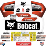Fits Bobcat T450 Decal Kit Skid Steer Stickers