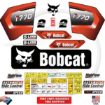 Fits Bobcat T770 Decal Kit Skid Steer Stickers