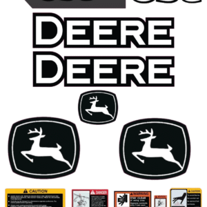 Fits John Deere 85G Decal Kit Mini Excavator Stickers