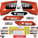 Fits Bobcat T64 Decal Kit Skid Steer Stickers