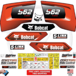 Fits Bobcat S62 Decal Kit Skid Steer Stickers