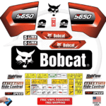 Fits Bobcat S650 Decal Kit Skid Steer Stickers
