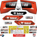 Fits Bobcat T66 Decal Kit Skid Steer Stickers