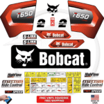 Fits Bobcat T650 Decal Kit Skid Steer Stickers
