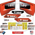 Fits Bobcat T64 Decal Kit Skid Steer Stickers
