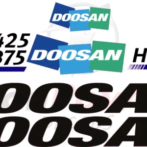FITS Doosan HP375 CFM Decal kit air compressor
