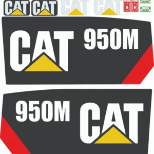 Aftermarket Caterpillar 950M Decal Kit Wheel Loader