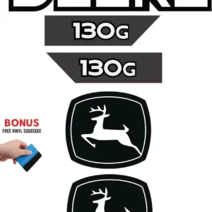 Aftermarket John Deere 130G Decal Kit Excavator