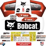 Fits Bobcat T740 Decal Kit Skid Steer Stickers
