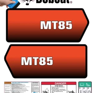 Aftermarket Bobcat MT85 Decal Kit Mini Skid Steer