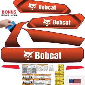 Aftermarket Bobcat E85 Decal Kit MINI EXCAVATOR