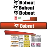 Aftermarket Bobcat E35i Decal Kit MINI EXCAVATOR