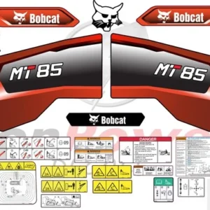 Fits Bobcat MT85 Mini Skid Steer Sticker and Decal Kit