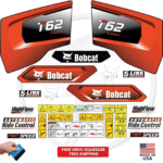 Fits Bobcat T62 Decal Kit Skid Steer Stickers