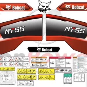 Fits Bobcat MT55 Decal Kit Skid Steer