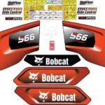 Fits Bobcat S66 Decal Kit Skid Steer