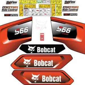 Fits Bobcat S66 Decal Kit Skid Steer