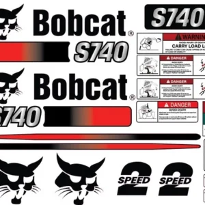 Fits Bobcat S570 Decal Kit Skid Steer