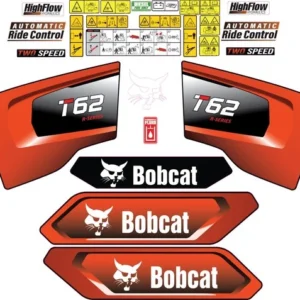 Fits Bobcat T62 Decal Kit Skid Steer