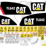 caterpillar-tl642-decal-kit-telescopic-forklift