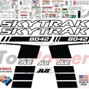 Fits JLG 8042 Decal Kit Telehandler