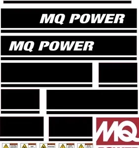 Fits Multiquip Generator WhisperWatt Decals DCA 85 Replacement Sticker Set