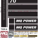 Multiquip Generator WhisperWatt Decals DCA70 Tier4i