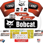 Fits Bobcat T550 Decal Kit Skid Steer Stickers