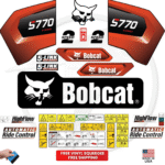Fits Bobcat S770 Decal Kit Skid Steer Stickers