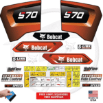 Fits Bobcat S70 Decal Kit Skid Steer Stickers
