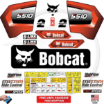 Fits Bobcat S510 Decal Kit Skid Steer Stickers
