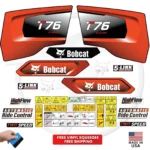 Fits Bobcat T76 Decal Kit Skid Steer Stickers