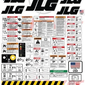 This aftermarket JLG scissor lift sticker and decal kit is designed to fit JLG 11930ES PRO-FIT scissor lift equipment and is manufactured to meet high-quality standards for durability, clarity, and long-term performance. These aftermarket JLG stickers and decals are ideal for replacing worn, damaged, or missing safety, warning, and identification decals commonly exposed to harsh jobsite conditions in lifting and access operations. This product is an aftermarket replacement and not an OEM product. Ton Power Decals is not affiliated with, endorsed by, or sponsored by JLG Industries. All brand names and model references are used strictly for compatibility and identification purposes. Product Compatibility This decal kit is designed to fit: JLG 11930ES PRO-FIT Scissor Lift Please verify your scissor lift model before purchasing to ensure proper fitment. If you are unsure whether this JLG 4069LE scissor lift sticker and decal kit is compatible with your machine, feel free to contact our support team before placing your order. Product Features Our aftermarket JLG scissor lift stickers and decals are produced using high-quality materials suitable for aerial lift equipment operating in construction, industrial, warehouse, and commercial environments. Each set is precision printed to ensure legibility, correct sizing, and long-lasting adhesion in high-wear and high-visibility areas of scissor lifts. Key features include: Durable vinyl designed for scissor lifts and aerial equipment use High-resolution printing for clear safety warnings and identification labels Strong adhesive for reliable long-term application Resistance to weather, moisture, dirt, oil, and UV exposure Designed to match original JLG scissor lift decal placement and layout These aftermarket JLG decals and stickers are intended for professional or experienced installation. Proper surface preparation is recommended for best results. Intended Use This aftermarket JLG 11930ES PRO-FIT scissor lift sticker and decal kit is intended for: Replacing worn or damaged JLG scissor lift stickers and decals Maintaining safety, warning, and operational labeling Supporting equipment identification and compliance needs Helping keep scissor lift equipment properly labeled and jobsite-ready This product is suitable for construction, industrial, rental fleet, warehouse, and commercial scissor lift applications. Important Notice This is an aftermarket replacement decal kit. It is not an OEM product. All trademarks, brand names, and model references belong to their respective owners and are used solely to identify compatible equipment.
