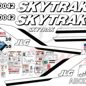 JLG 10042 Telehandler Sticker and Decal Kit 2