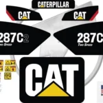 caterpillar-287c2-skid-steer-sticker-and-decal-kit-two-speed