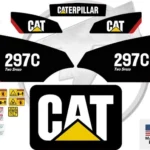 caterpillar-297c-skid-steer-sticker-and-decal-kit-two-speed