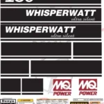 fits-multiquip-150-generator-sticker-and-decal-kit-whisperwatt