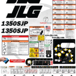 Fits JLG 1350JSP Decal Kit Boom Lift Stickers