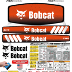 Fits Bobcat 435 FastTrack Decal Kit Mini Excavator Stickers