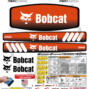 Fits Bobcat 435 FastTrack Decal Kit Mini Excavator Stickers