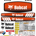 Fits Bobcat 435 ZHS Decal Kit Mini Excavator Stickers