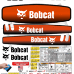 Fits Bobcat 328 Decal Kit Mini Excavator Stickers