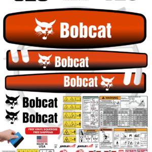 Fits Bobcat 328 Decal Kit Mini Excavator Stickers