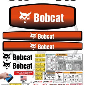 Fits Bobcat 319 Mini Excavator Sticker and Decal Kit