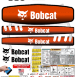 Fits Bobcat 335 Decal Kit Mini Excavator Stickers