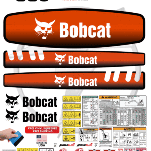 Fits Bobcat 335 Decal Kit Mini Excavator Stickers