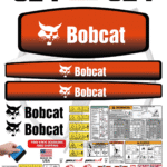 Fits Bobcat 324 Mini Excavator Sticker and Decal Kit