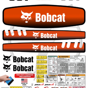 Fits Bobcat 331 Decal Kit Mini Excavator Stickers