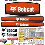 Fits Bobcat 322 Mini Excavator Sticker and Decal Kit